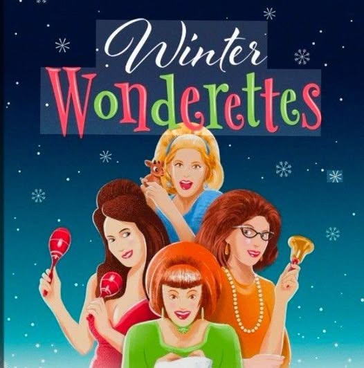 Winter Wonderettes show artwork